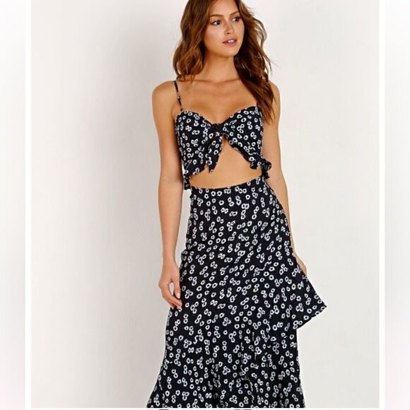 Flynn Skye Michelle Maxi Dress Daisy Duke size XS - Picture 3 of 7